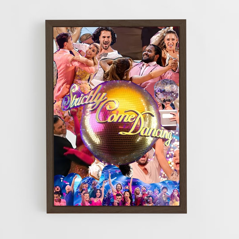 Poster Strictly de come – affiche Danse (vue 5)
